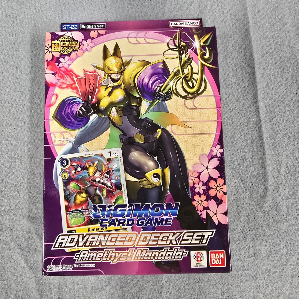 Digimon Card Game Advanced Deck Set Amethyst Mandala‎ English Bandai Namco